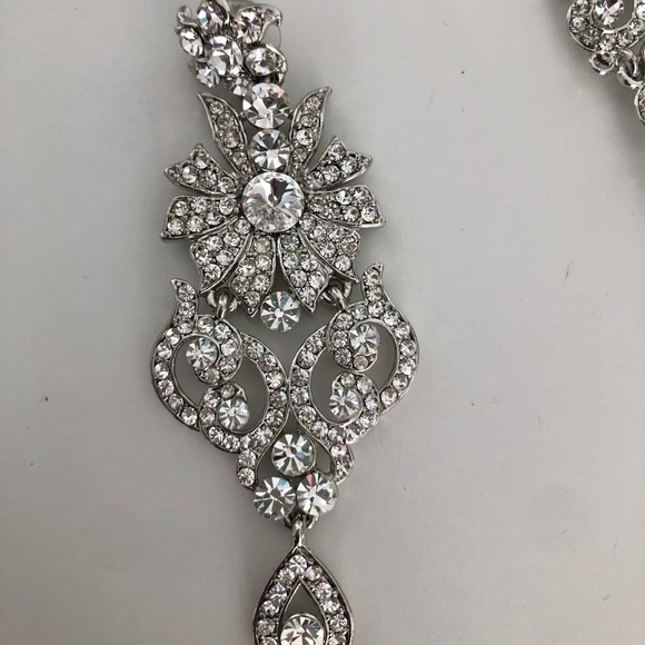 Indian silver necklace set - Picture 5 of 12